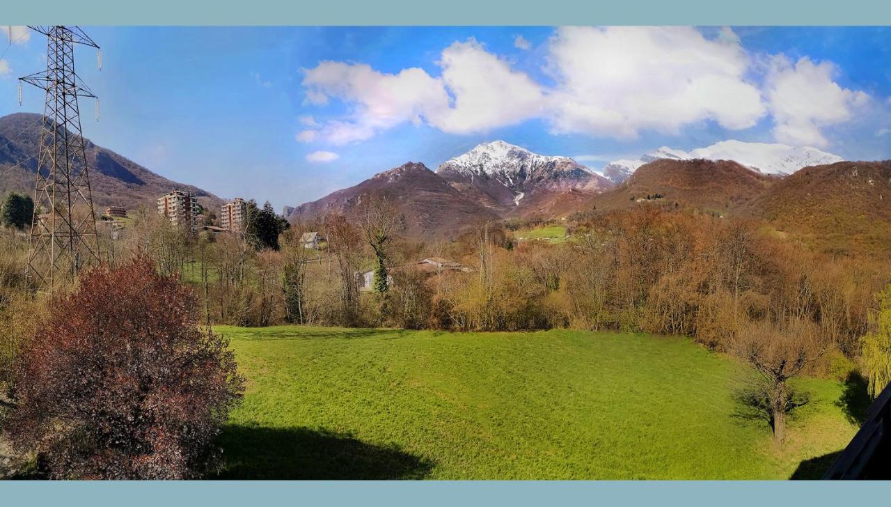 Feel Like Home - Vista Montagna, Vicino Lago Di Como Maggio Luaran gambar