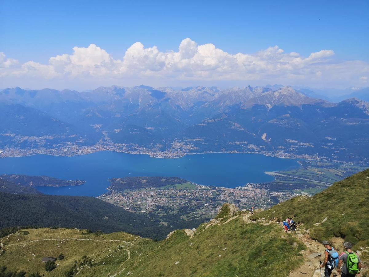Feel Like Home - Vista Montagna, Vicino Lago Di Como Maggio Luaran gambar